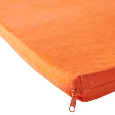 Coussin bain de soleil Cocos orange mandarine