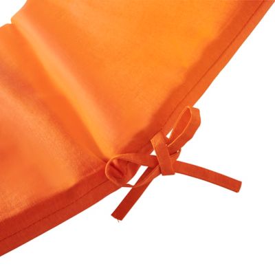 Coussin bain de soleil Cocos orange mandarine