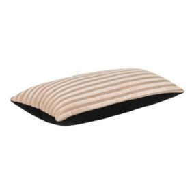 Coussin beige rectangulaire 30 x 60 cm