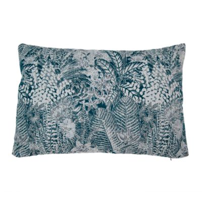 Coussin bleu Mokau 40 x 60 cm GoodHome