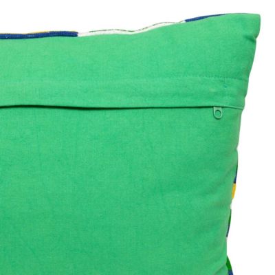 Coussin brodé "Disso" 35x75cm - Atmosphera Créateur d'intérieur