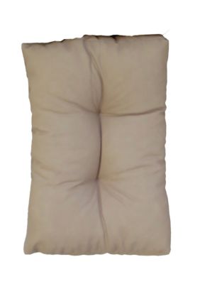 Coussin câle reins déperlant uni beige L.60 x l.40 cm Easy for life