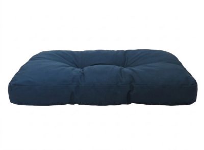 Coussin câle reins déperlant uni bleu marine L.60 x l.40 cm Easy for life
