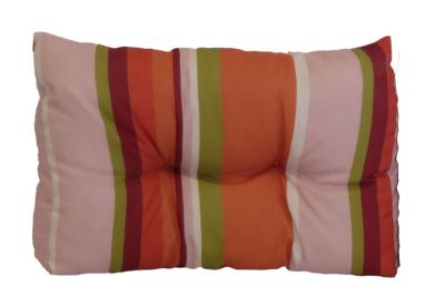 Coussin câle reins déperlant uni terracotta L.60 x l.40 cm Easy for life