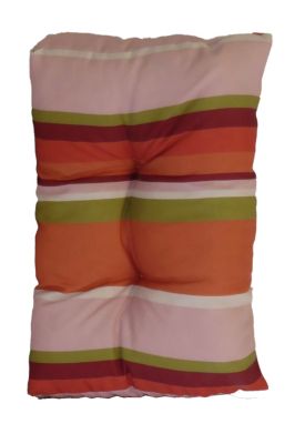 Coussin câle reins déperlant uni terracotta L.60 x l.40 cm Easy for life