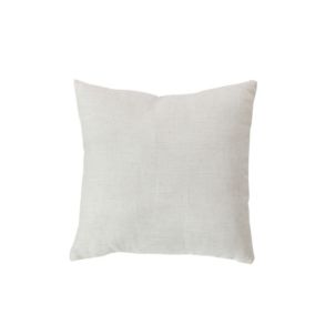Coussin carré  - Effet lin (40x40 cm - Ecru)