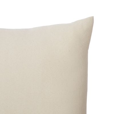 Coussin carré couleur naturel L.35 x l.35 cm