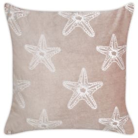 Coussin CERAMIUM Coton 45 x 45 cm Rose pastel