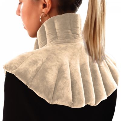Coussin chauffant, tour de cou pour épaules et nuque - Beige - Vivezen