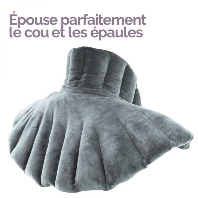 Coussin Chauffant Vivezen Pour Cou, épaules Et Nuque - Grains De Blé, Garantie 12 Mois