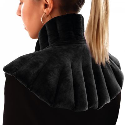 Coussin chauffant, tour de cou pour épaules et nuque - Noir - Vivezen