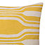 Coussin Colours Bavi jaune 50 x 50 cm