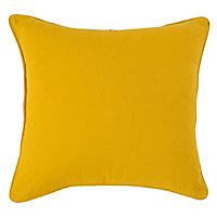 Coussin Colours Zen jaune foncé 40 x 40 cm