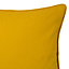 Coussin Colours Zen jaune foncé 40 x 40 cm