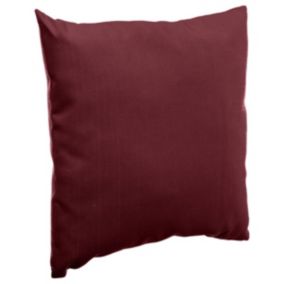 Coussin déco d'extérieur Korai Bordeaux 40x40 cm - Hespéride