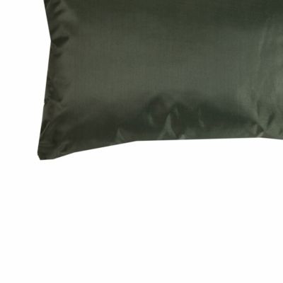 Coussin d'extérieur carré imperméable gris anthracite L.45 x l.45cm Deco&co