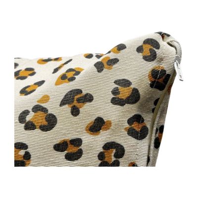 Coussin d'extérieur carré léopard 45 x 45 x 12 cm Tendances et Créations