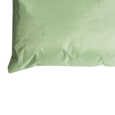 Coussin d'extérieur rectangle imperméable vert jade L.30 x l.50cm Deco&co