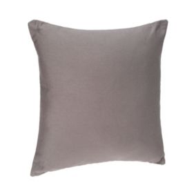 Coussin déhoussable - 38 x 38 cm - Gris