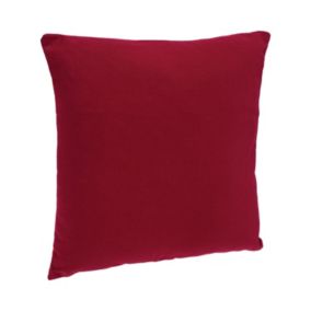 Coussin déhoussable - 38 x 38 cm - Rouge
