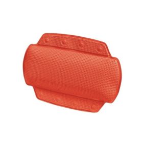 coussin de baignoire PVC ALASKA 32x23cm Rouge Spirella