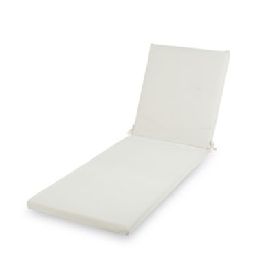 Coussin de bain de soleil Aqua blanc 190 x 60 cm