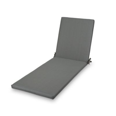 Coussin de bain de soleil Aqua carbone 190 x 60 cm