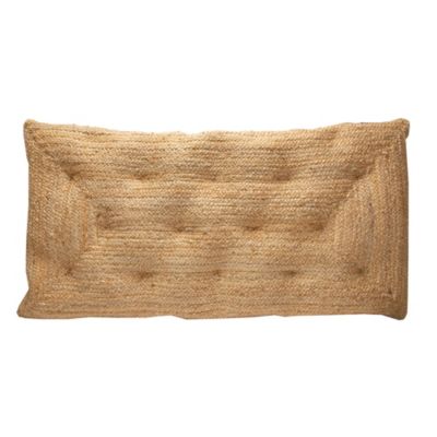 Coussin de banc en jute et coton L.120 x l.60 x ép.5 cm Deko&Co