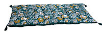 Coussin de banc Indiana Deco&Co vert pin L.120 x l.60 cm