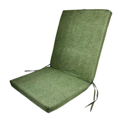 Coussin De Dossier Pour Chaise 40x40 Cm - Avec Liens De Fixation, Rembourrage 5 Cm | Pour Chaise De Jardin, Salon, Bureau – Confort Et Stabilité