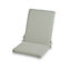Coussin de chaise / fauteuil Aqua blanc 92 x 45 cm