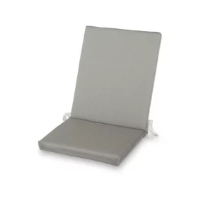 Coussin de chaise / fauteuil Aqua taupe chiné 92 x 45 cm