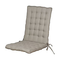 Coussin de chaise / fauteuil Bao gris 40 x 90 cm