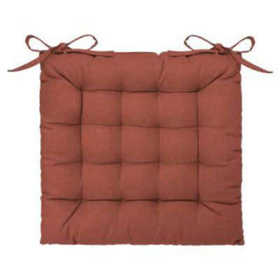 Coussin de Chaise "Loria" 38x38cm Terracotta