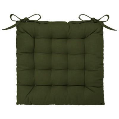 Coussin de Chaise "Loria" 38x38cm Vert Kaki