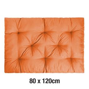 Coussin de siège Mykonos terracotta L.120 x l.80 x ep.10cm