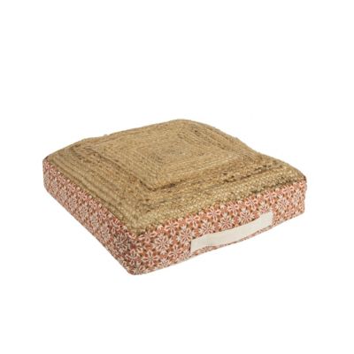 Coussin de sol jute SOUK 50X50X10