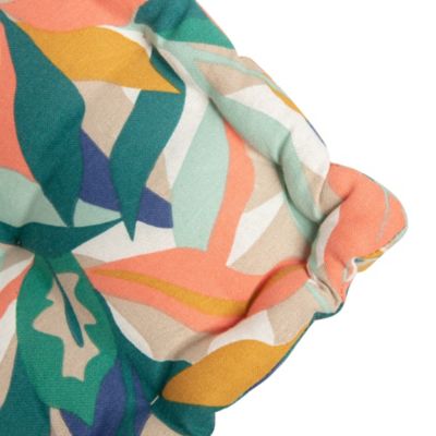 Coussin de sol Kavala imprimé multicolore L.45 x l.45 x ep.10cm