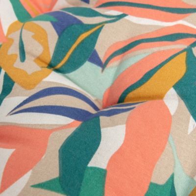Coussin de sol Kavala imprimé multicolore L.45 x l.45 x ep.10cm