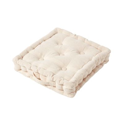 Coussin de sol naturel - rajput tissé main - HOMESCAPES
