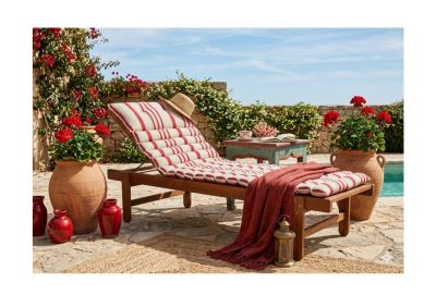 Coussin de sol ou Bain de soleil Rayure