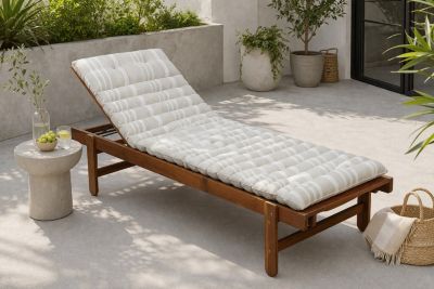 Coussin de sol ou Bain de soleil Rayure