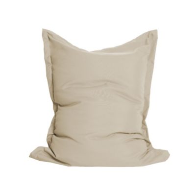 Coussin de sol XL Mykonos beige taupe L.120 x l.80 x ep.10cm