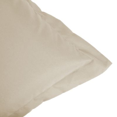 Coussin de sol XL Mykonos beige taupe L.120 x l.80 x ep.10cm