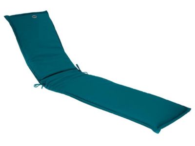 Coussin de transat Korai bleu canard 190 cm - Hespéride