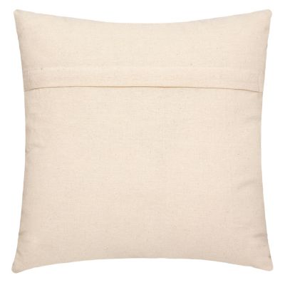 Coussin déhoussable Lurex winter shine noir et beige L.40 x l.40cm Atmosphera