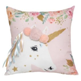 Coussin enfant "Licorne" - 40x40 cm - Atmosphera