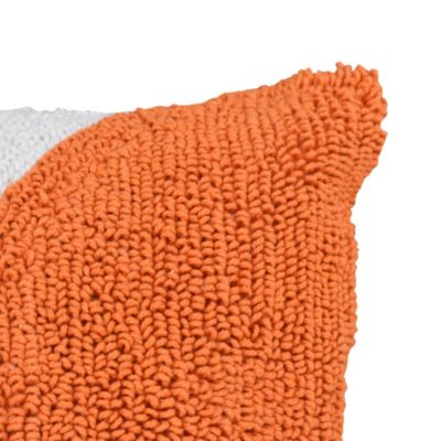 Coussin éponge terracotta GoodHome L50 x l.30 cm