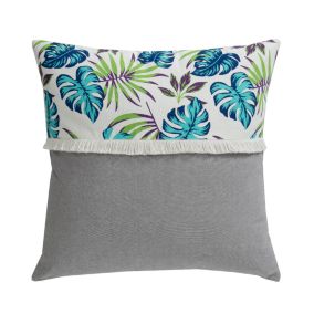 Coussin EXOTIC BLUE 50X50 déhoussable