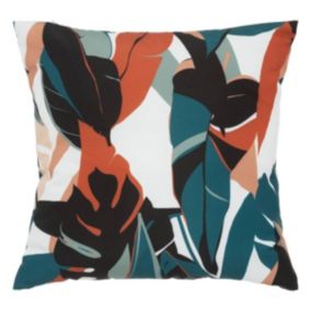 Coussin extérieur "Deyo" 40x40cm bleu canard - Atmosphera